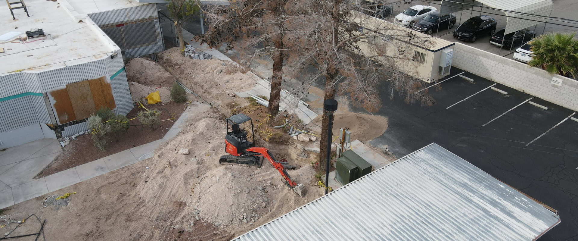 Commercial Landscape Demolition
