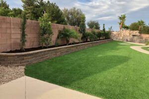 Las Vegas Home Landscaped Backyard